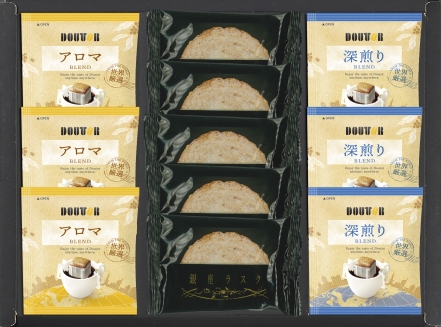 銀座ラスク・ドトールコーヒーギフトセット